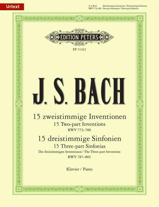 BACH - INVENTIONS AND SINFONIAS