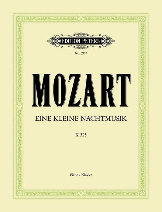 MOZART - EINE KLEINE NACHTMUSIK FOR PIANO