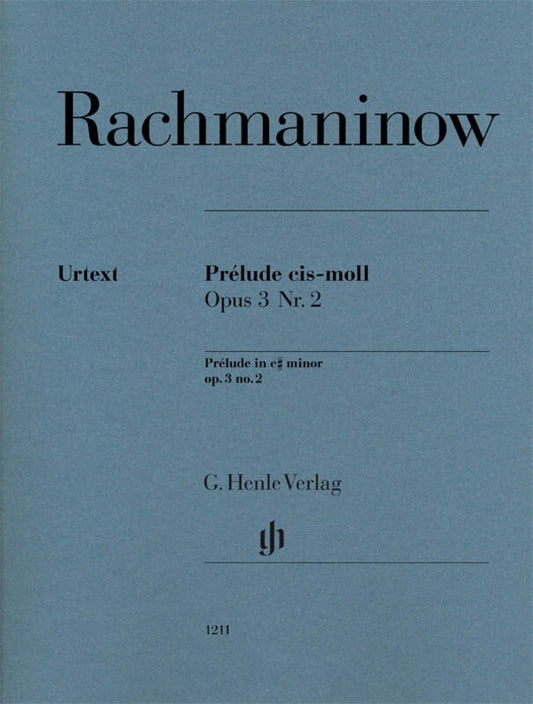 RACHMANINOFF - PRELUDE C SHARP MINOR OP 3 NO 2