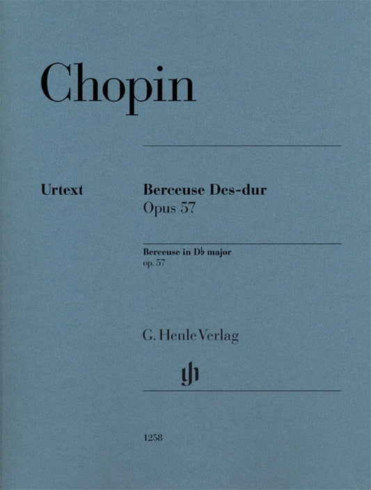 CHOPIN - BERCEUSE D FLAT MAJOR OP 57