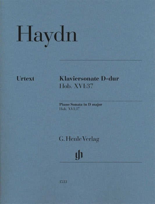 HAYDN - SONATA D MAJOR HOB XVI/37 FOR PIANO