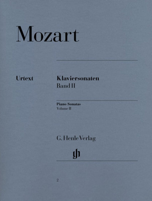 Mozart Piano Sonatas, Volume 2