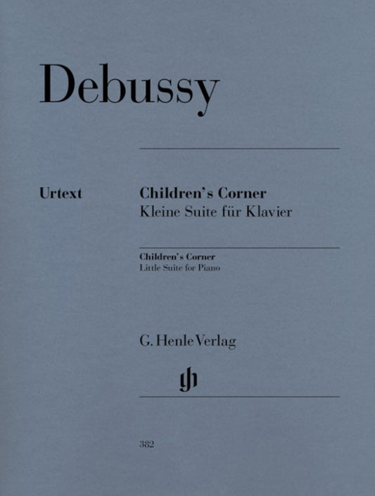 DEBUSSY - CHILDRENS CORNER SUITE FOR PIANO