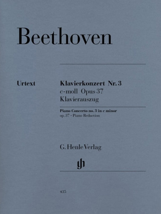 BEETHOVEN - CONCERTO NO 3 OP 37 C MIN 2P 4H