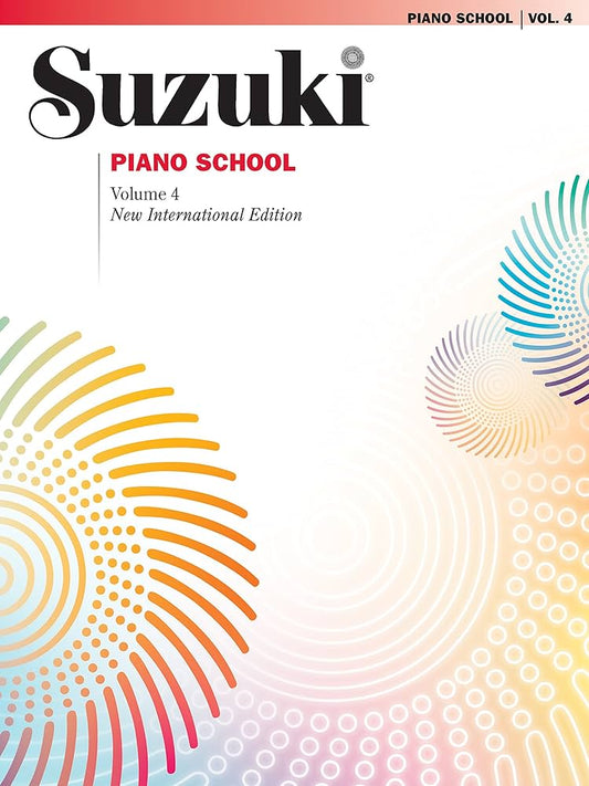 SUZUKI PIANO SCHOOL VOL 4