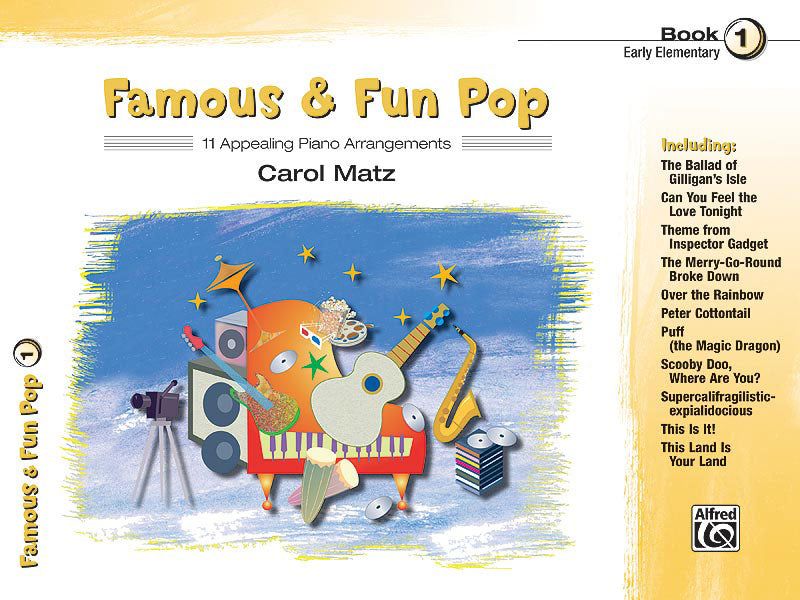 FAMOUS & FUN POP BK 1