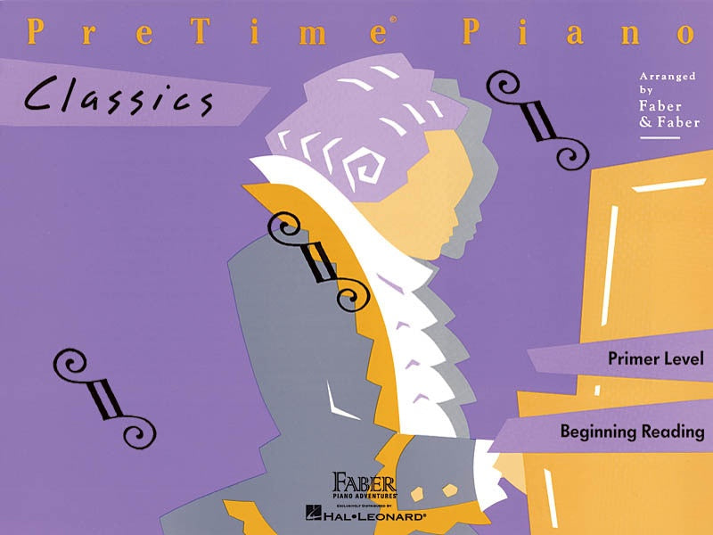 PRE TIME PIANO CLASSICS PRIMER LEVEL