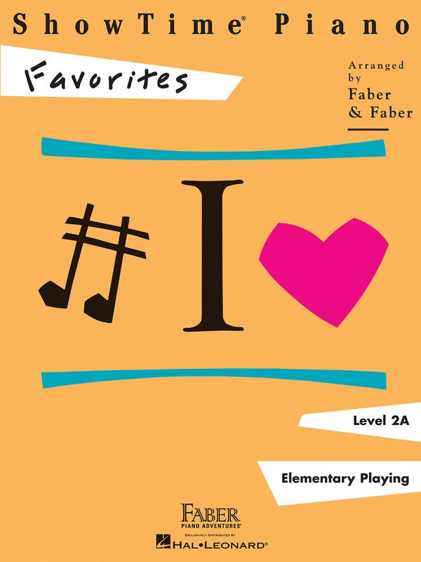 SHOW TIME PIANO FAVORITES LEVEL 2A