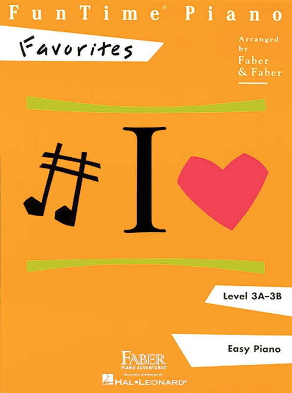FUN TIME PIANO FAVOURITES LEVEL 3A - 3B