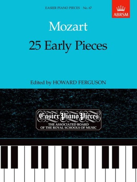 MOZART - 25 EARLY PIECES