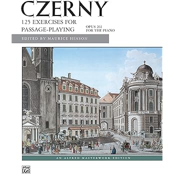 CZERNY - 125 EXERCISES FOR PASSAGE PLAYING OP 261 PIANO