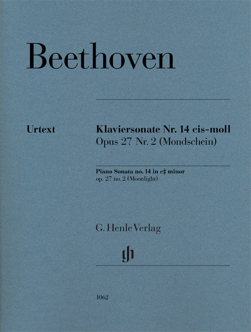 Moonlight Sonata No 14 C# minor Op 27 No 2 Piano