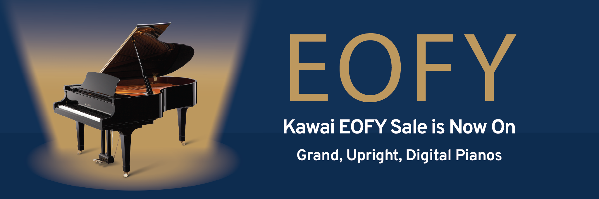 Kawai EOFY Piano Sale is on now