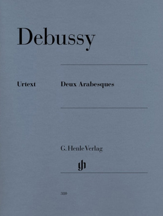 DEBUSSY - 2 ARABESQUES PIANO URTEXT