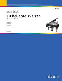 STRAUSS - 10 FAMOUS WALTZES FOR PIANO