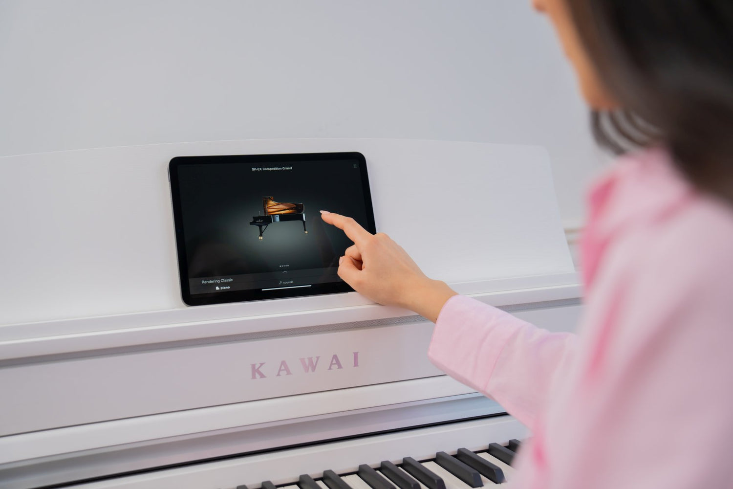 Kawai CA501 using PianoRemote app