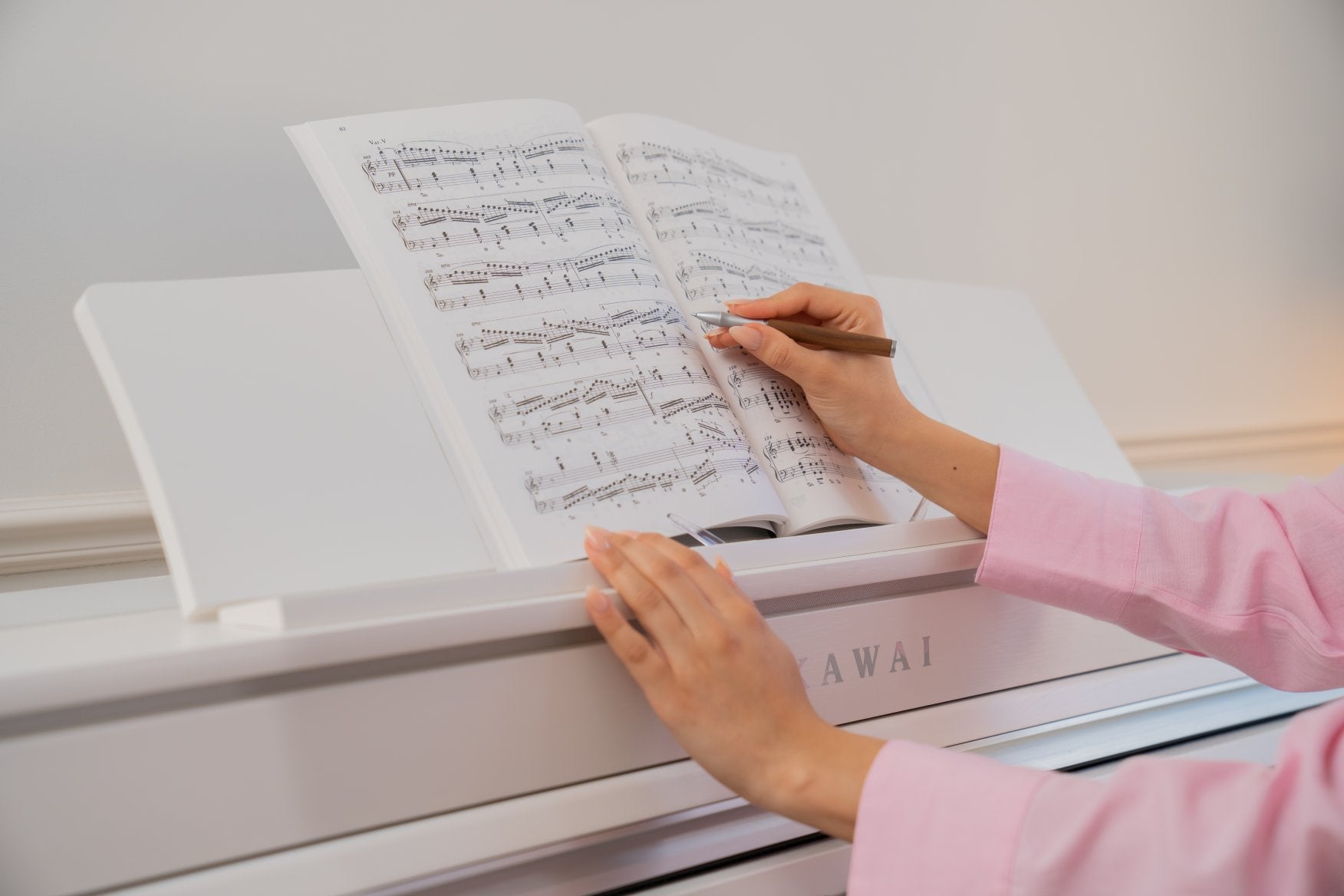 Making notes on music