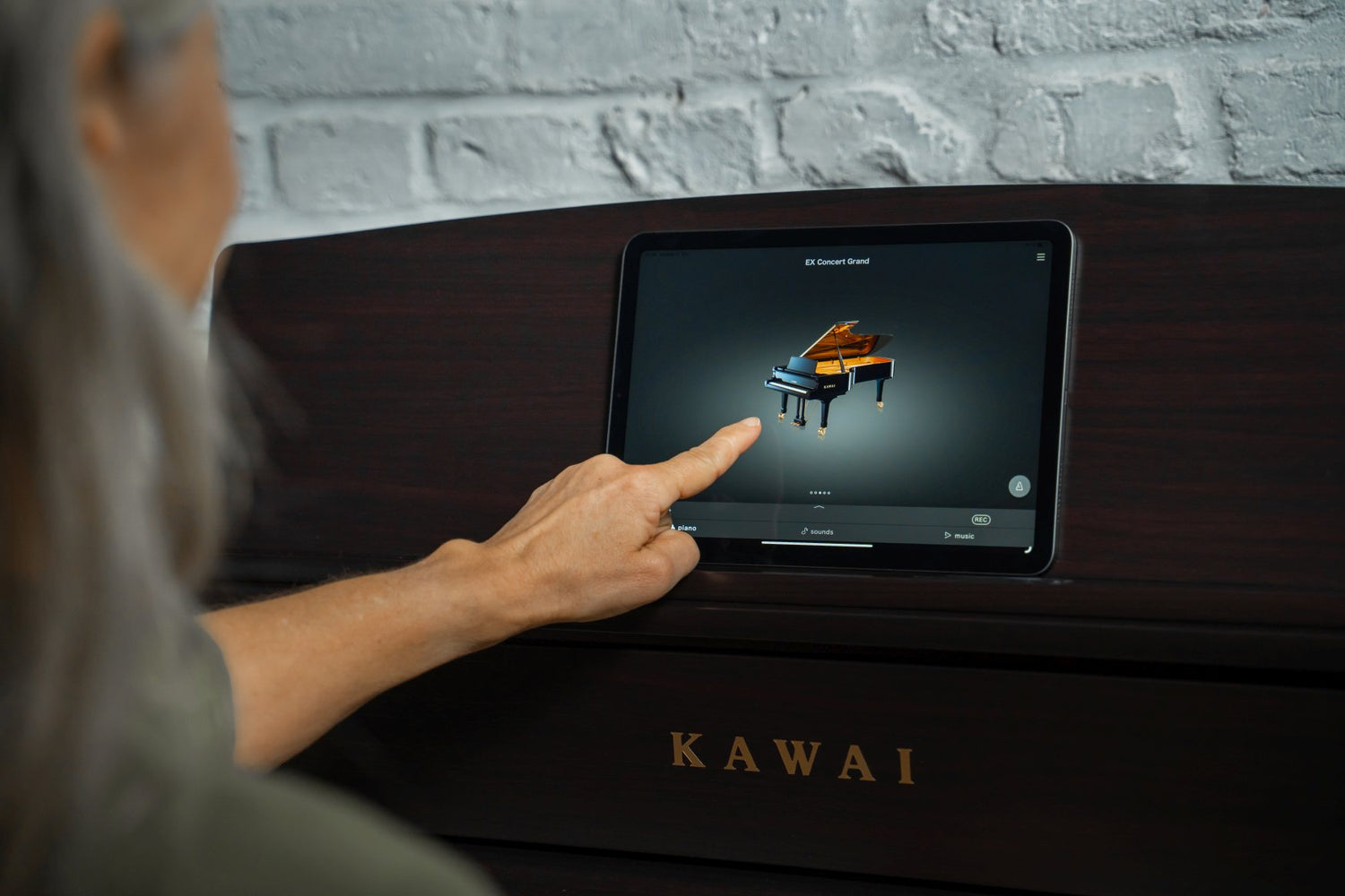 Using the Kawai PianoRemote app