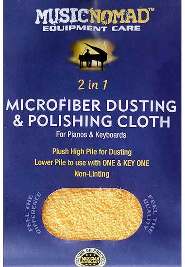 Music Nomad Piano/Keyboard Microfiber Dusting & Polishing Cloth