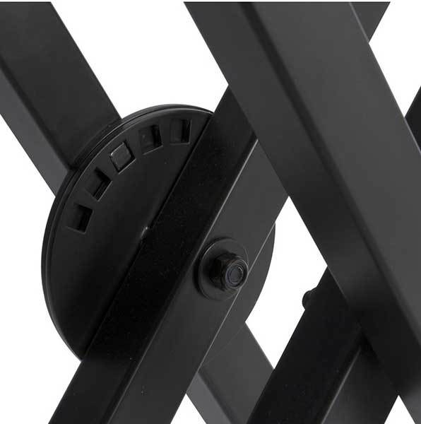 On Stage Pro Heavy Duty Double X-Braced Ergo-Lok Keyboard Stand